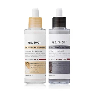 Peel Shot Glow Exfoliant Rice Ampoule (White Rice/Black Rice) 80 ml - Bild 1 von 9