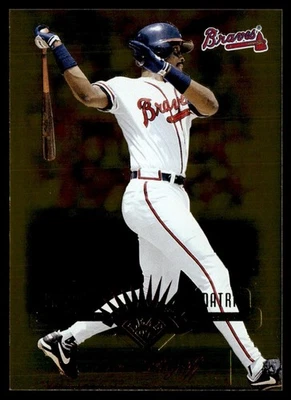 1997 Leaf Fractal Matrix Fred McGriff #97 V - Image 1 of 2