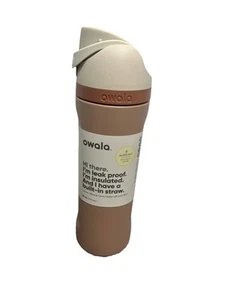 Owala x Hearth & Hand Magnolia Brown Sugar FreeSip Stainless Steel Water Bottle - Picture 1 of 5