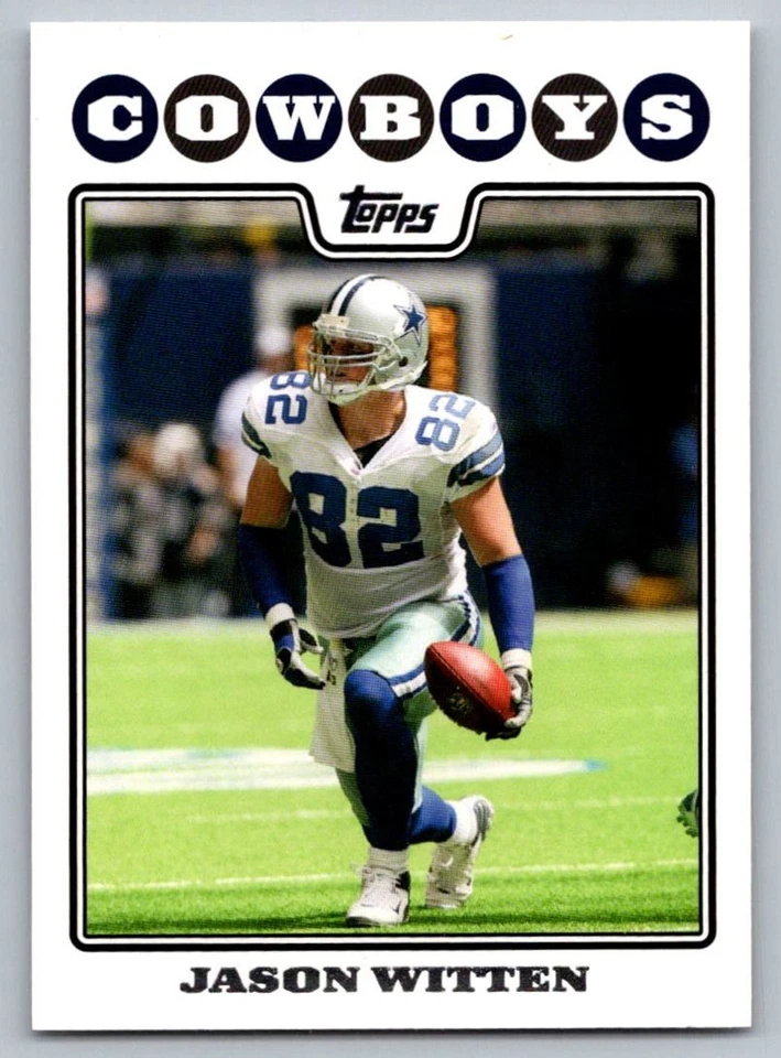 2008 Topps Chrome Refractors Jason Witten Dallas Cowboys #TC96 - Image 1 of 2