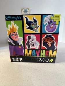 - Disney - Villains - Made for Mayhem - 300 Oversized Piece Jigsaw Puzzle - Picture 1 of 5
