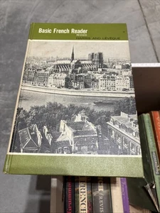 Basic French Reader Revised Harris Leveque ￼1967 Excellent 64-16174 - Picture 1 of 5