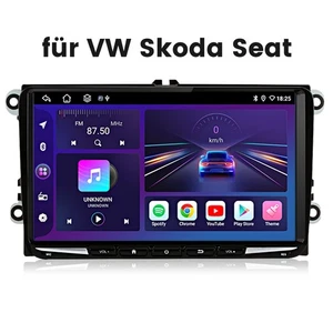 DAB+ Android 14 6+128GB Autoradio Carplay GPS Für VW Golf 5 6 Touran Tiguan Polo - Bild 1 von 15