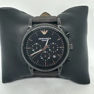 Emporio Armani AR1509 Men's Stainless Steel Strap Analog Dial Wristwatch HME691 - Picture 1 of 11