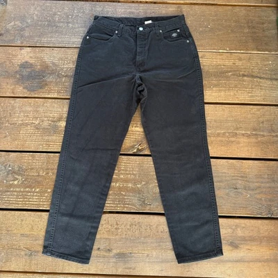 Jeans Harley Davidson Vintage Negros Denim Sueltos Cónicos Hechos en EE. UU. 32x31 - 16 Reg Foto 1 de 4