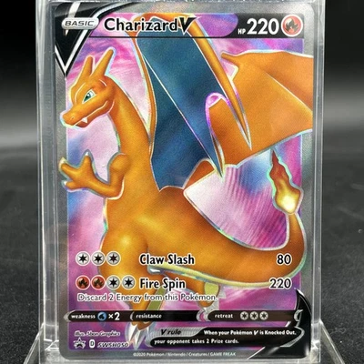 Charizard V - SWSH050 Promo SWSH: Sword & Shield Promo Cards NM - Image 1 of 2