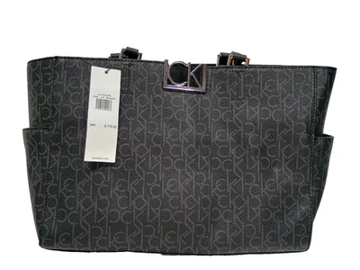 Calvin Klein tote bag new with tags logo black new with tags $178 - Image 1 of 4