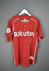Rakuten Eagles Yuki Matsui #1 Visitor's Dark Red Majestic Jersey L - Bild 1 von 10