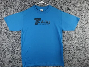 Camiseta de Colección Sunbelt Ropa Deportiva Azul Hecha en EE. UU. Talla 50/50 Grande CADD - Imagen 1 de 12