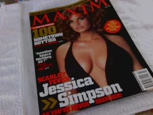 JULY 2006 MAXIM MAGAZINE #103 JESSICA SIMPSON COVER - Picture 1 of 2