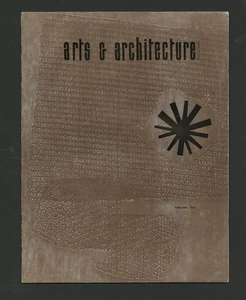 1963 Claire Falkenstein ARTS + ARCHITECTURE Harry SEIDLER Carl MASTON Armory Sho - Picture 1 of 9