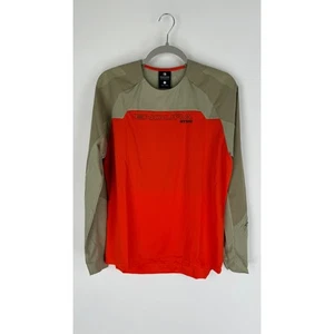 Endura MT500 Burner Long Sleeve Jersey Mens Small Paprika Orange New Tan Cycling - Picture 1 of 9