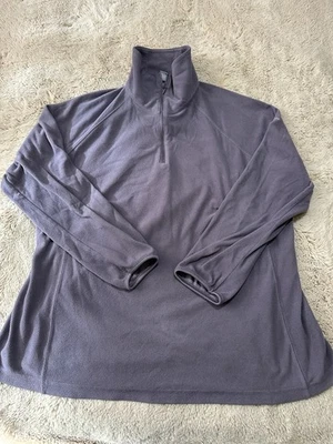 Columbia Glacial Fleece Womens Size 1X 1/4 Zip Pullover Purple  Gorpcore Hiking - Image 1 of 4