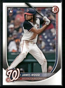 Bowman #29 James Wood novato de los Nacionales de Washington 2025 - Imagen 1 de 2