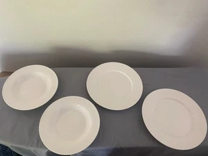 Food Network RIPPLE Dishes 2 Dinner Plates 10.25”and 2 Soup Salad Bowls 9” - Picture 1 of 5