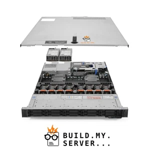 Dell PowerEdge R640 NVMe Server 2.30Ghz 36-Core 96GB RAM 2x 480GB SSD 8x Caddies - Picture 1 of 5