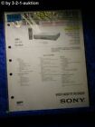 Sony Service Manual SLV SE85 SF90 SF99 Video Cassette Recorder (#5144)
