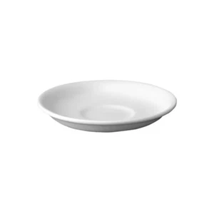 12 X Churchill White Nova Tea Saucer 5.5" / 14cm Churchill Plates Made England - Picture 1 of 2