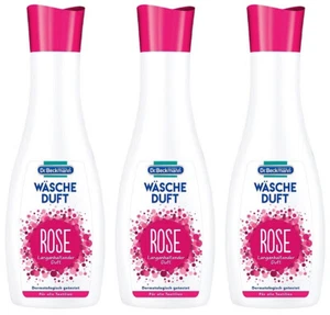 Dr. Beckmann Wäsche Duft Rose Wäscheparfüm für alle Textilien geeignet 3x 250ml - Bild 1 von 2