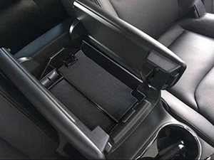 fit Mazda CX-9 2016-2018 Black Car Inner Center Armrest Storage Box Glove Box - Picture 1 of 8