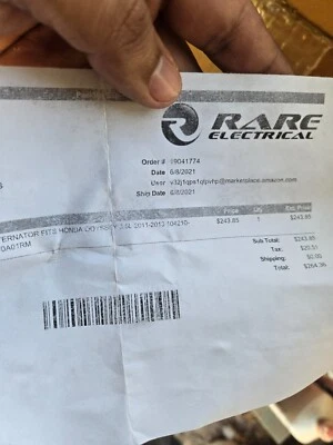 Alternador Honda Odyssey 2014 Foto 1 de 2