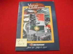 1994 NEW HAMPSHIRE INTERNATIONAL SPEEDWAY EVAN G. DeMOULAS MEMORIAL PROGRAM VGC - Picture 1 of 7