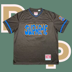 Supreme Mitchell & Ness Football Jersey (X-Large) - Picture 1 of 4
