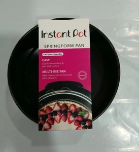 Instant Pot Springform Pan 6 & 8 Quart compatible nonstick quick release clasp - Picture 1 of 4