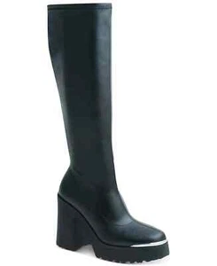 Wild Pair Killian Chunky Boots Black - Picture 1 of 2