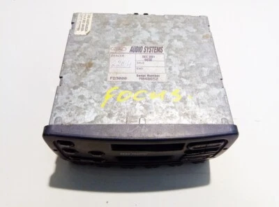 Ford Focus 1999 Autoradio 97FP18K876LA, Genuine #791617-86 - Bild 1 von 2
