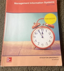 management information systems mc graw acct 3430 - Bild 1 von 3