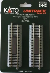 Kato HO Scale ~ New 2025 ~ UniTrack ~ 123mm 4 7/8 Inch Uncoupler (2pcs) 2-143 - Picture 1 of 1