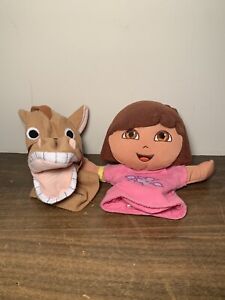 2005 Mattel Dora The Explorer Puppet Plush Stuffed With Horse