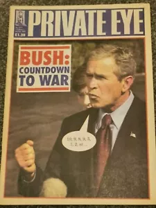 COUNT DOWN TO WAR PRIVATE EYE MAGAZINE NO 1073 2003 - Picture 1 of 1