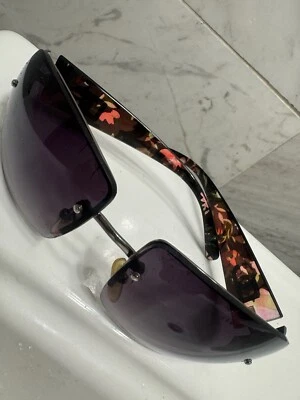 Gafas de sol DG para mujer envoltura rectangular alrededor de 1/2 sin montura lentes de uva” Foto 1 de 4