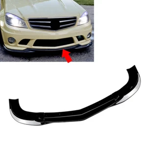 Frontspoilerlippe für Mercedes Benz C-Klasse W204 C63 Limousine 2007-2010 - Bild 1 von 8