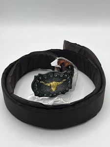 "Cinturón Western Floral Alta Calidad Gen Cuero Longhorn Cinturón Hebilla XL 42.5-44""" - Imagen 1 de 10