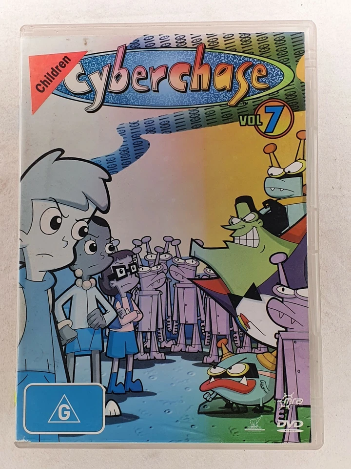 Cyberchase Volume Vol 7 DVD 2001  Cartoon Series RARE Cyber Chase  - Image 1 of 3