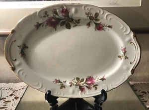 Royal Rose Fine China Japan 12" x 8.5" Serving Platter - Picture 1 of 4