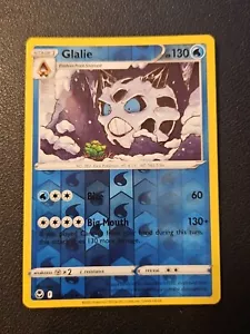 Pokemon Silver Tempest REVERSE HOLO FOIL Glalie 042/195 TCG Card - Picture 1 of 1