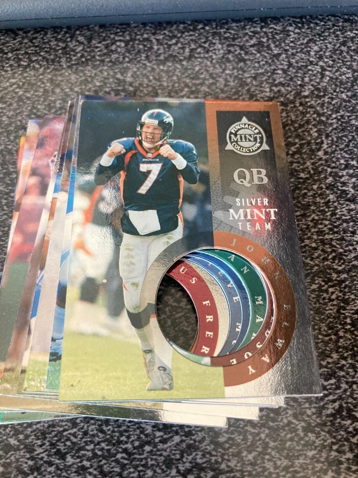 1998 PINNACLE MINT SILVER FOOTBALL  COIN CARDS, YOU PICK!  RARE! - Image 1 of 4