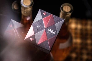 JAQK Rose - JAQK Cellars ROSÉ Edition Playing Cards by Theory 11 - Picture 1 of 10