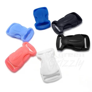Delrin Side Release Plastic Buckles Clips For Webbing 20 mm various colors AD7 - Picture 1 of 3