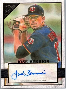 2020 Topps Gallery Autographs #63 José Berríos Minnesota Twins - Bild 1 von 2