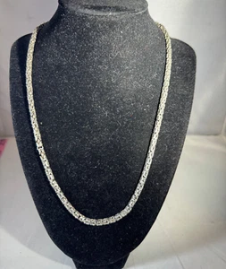 NWT 20 inch Bali Style Sterling Silver Necklace - Picture 1 of 10