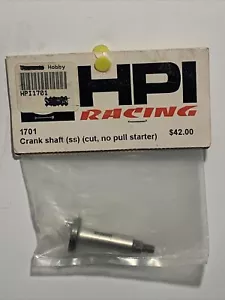 NEW HPI 1701 Crank Shaft SS (Cut, No Pull Starter) - Picture 1 of 1
