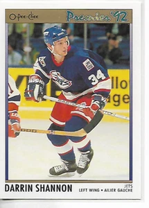 1992 O-Pee-Chee Premier Darrin Shannon Card #146 - Picture 1 of 1