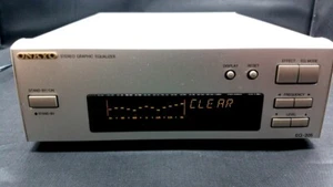 Onkyo EQ-205 7-Band Stereo Graphic Equalizer - ±12 dB, Peak-Hold, Silber - Bild 1 von 3