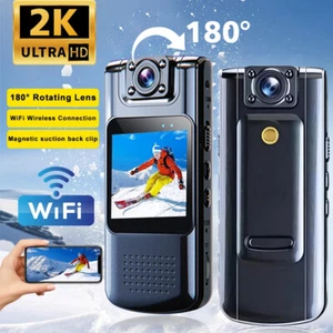 2K HD 1080P Mini Police Body Camera Audio Video DVR IR Night Body Worn Camera - Picture 1 of 26