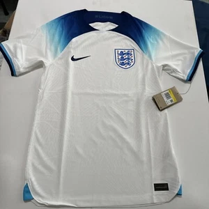 New Nike England 2022 Official Match Jersey Authentic DN0623-100 $170 MSRP Small - Picture 1 of 19